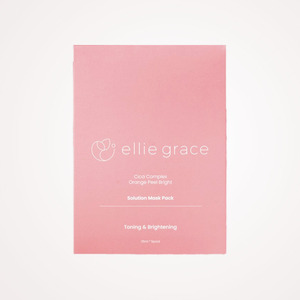 แผ่นมาส์กหน้าเกาหลี K-Beauty Elligrace Eli Solution Mask Soothing Whitening ผลิตในเกาหลี 5 แผ่น - Product Image 3