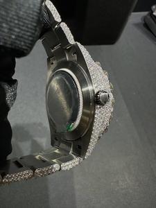 RUDRA JEWELS WATCHES นาฬิกาข้อมือสุดหรูสไตล์วินเทจ สแตนเลสสตีล กลไกจักรกลจากญี่ปุ่น 12 สปอร์ต ดีไซน์หรูหรา ตัวเรือนทรงสี่เหลี่ยม 39 มม. คริสตัล - Product Image 5