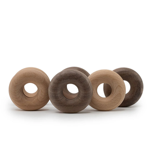 Clip de Sellado de Bolsas de Madera Maciza Tipo Donut, Reutilizable, de Madera de Haya, para Oficina, Snacks y Alimentos, Precio Económico al por Mayor - Product Image 3