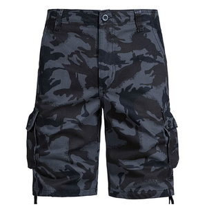 Shorts en jean décontractés pour hommes, grande taille, 100 % coton, personnalisés, de haute qualité, OEM, séchage rapide, respirants, avec cordon de serrage - 220 - Product Image 5