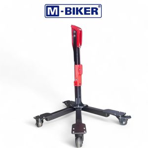 Lève-moto hydraulique M-Biker MB107 au design classique pour motos de grande cylindrée, position du bras oscillant arrière - Product Image 2