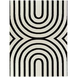 Tapis géométrique de qualité supérieure en laine/viscose tufté à la main / Beige, adapté aux animaux domestiques, antidérapant, à prix avantageux INDIAN TEXTILES H/L - Product Image 4