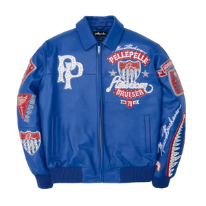 Chaquetas Bomber de Piel de Oveja para Invierno, Diseño Personalizado al por Mayor, Unisex, Ligeras, Cortavientos, con Cierre Completo, Cuello Alto, Casuales y Transpirables - Product Image 2