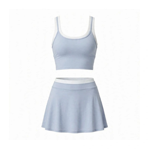 Women's Gym Training Set High Quality Athletic Sportswear Quick Dry Breathable Lightweight Fitness Workout Activewear Clothing - Product Image 3
