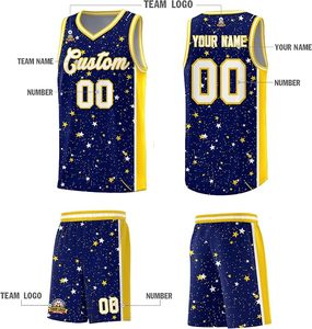 Camiseta de Baloncesto Personalizada - Uniforme de Equipo con Nombre y Número Impresos para Hombre/Mujer/Niños - Camisetas de Entrenamiento - Product Image 3