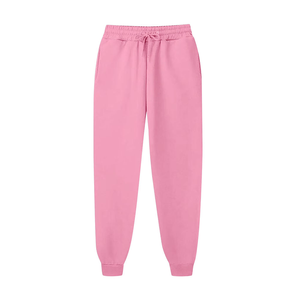 Conjunto Deportivo de Mujer, Estilo Otoñal, Color Rosa Sólido, Poliéster, Corte Regular, con Bolsillos Laterales, Sudadera con Cremallera - Product Image 5