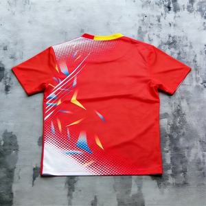 T-shirt pour homme en maille à manches courtes, doux, 100% polyester, imprimé par sublimation, motif personnalisé, logo, séchage rapide, respirant - Product Image 5