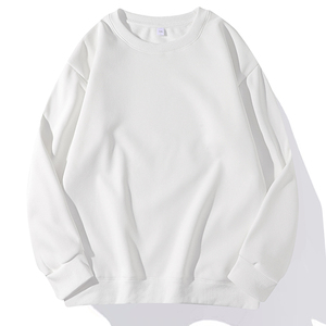 เสื้อสเวตเชิ้ตคอกลมผ้าฝ้ายเฟรนช์เทอร์รี่เนื้อหนาปักโลโก้ตามสั่งสำหรับผู้ชายและผู้หญิง - Product Image 2