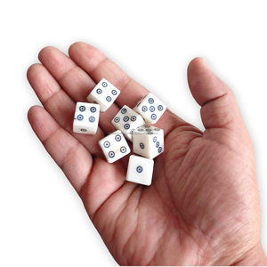 Handmade Square Real Touch Natural Bone <b>Dice</b> Customizable Vintage Look Tabletop Gaming Indian Buffalo Crafts Wholesale - Product Image 3
