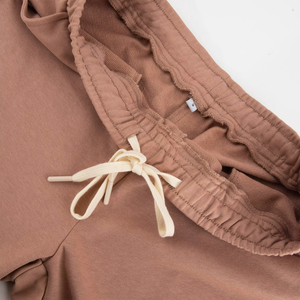 Men's Solid Color Knitted Sweatpants Elastic Waist Cuffs Casual Jogger <b>Pants</b> Midweight Plain Dyed Style - Product Image 3