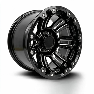 ล้อออฟโรดขนาด 18 นิ้ว, PCD 6x139.7, ล้อแม็กซ์สีดำแบบสปอร์ตสำหรับ <span class=keywords><strong>Ford</strong></span> <span class=keywords><strong>Ranger</strong></span> <span class=keywords><strong>Wildtrak</strong></span>, Toyota Tacoma Hilux, Nissan Navara - Product Image 3