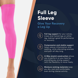 Solid Pattern Leg Sleeves Modern Design <b>Compression</b> Calf Guard For Men Women Slim Fit Stretchable Basic Sportswear Leg Protector - Product Image 5