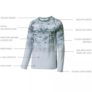 Fabricante de Pakistán, Precio Bajo, Transpirable, UPF 50, Logotipo Personalizado, Sublimado, Spandex/Poliéster, Secado Rápido, Tallas Grandes, para Hombre - Product Image 6