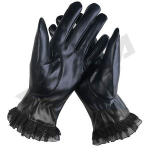 Guantes de Vestir Hechos de Piel de Oveja de Primera Calidad, Guantes Elegantes de Invierno para Uso Diario, Guantes a la Moda - Product Image 2