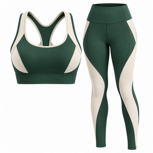 Servicios OEM, Conjuntos de Yoga al por Mayor, Conjuntos Deportivos de 2 Piezas, Ropa Deportiva, Ropa de Gimnasio, Conjuntos de Yoga sin Costuras para Ejercicio - Product Image 1