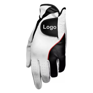 Gant de golf unisexe sur mesure de haute qualité, main droite, cuir véritable, antidérapant, fermeture auto-agrippante, gant de sport - Product Image 4