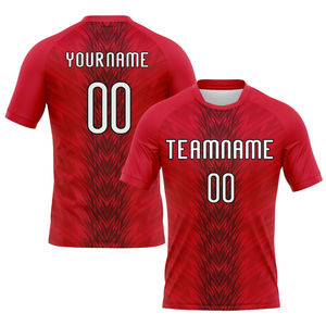 Nuevo Conjunto de Uniforme de Voleibol Sublimado con Diseño de Flecha Roja, Blanca y Negra, Personalizado, Cómodo, de Secado Rápido, para Entrenamiento - Product Image 2