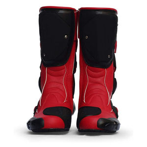 Bottes de moto en cuir respirantes pour hommes, vente en gros, course de vitesse, motocross, équipement de protection personnalisé, chaussures toutes saisons - Product Image 5