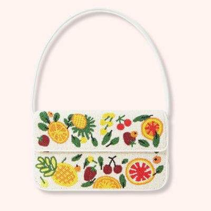Sac à bandoulière tendance pour femme, brodé de perles florales personnalisées, idéal pour les événements, les fêtes et les cadeaux, un objet de mode artisanal. - Product Image 6