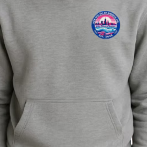 Sweat à capuche graphique gris chiné pour garçons, pull décontracté à manches longues, streetwear quotidien, vêtement confortable pour un style de vie actif - Product Image 5