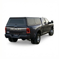 Hardtop en alliage d'aluminium léger et imperméable pour Ford F450, auvent imperméable pour pick-up Dodge Ram 2500 2019+ 8.0FT