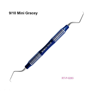 Curette dentaire ergonomique 9/10 Mini Gracey en acier inoxydable par Roboz Tech Pakistan - Product Image 1
