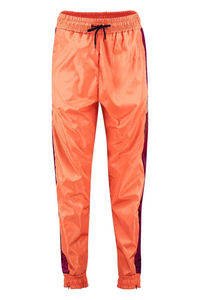 Conjunto deportivo de dos piezas para mujer, estilo streetwear personalizado, cortavientos, largo completo, ligero, oversize, de nailon liso. - Product Image 3