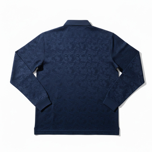 Tissu technique anti-humidité à manches longues pour chemise de sport en plein air, manches longues, golf, protection anti-UV, imprimé floral personnalisé de haute qualité - Product Image 2