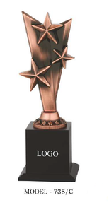 •Elegant antique trophy for corporate excellence awards. - Product Image 4