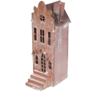 Casita de Pájaros Navideña de Hierro Galvanizado Ecológica Moderna, Venta al Por Mayor, Nueva Llegada, Decoración para el Hogar, Tamaño Personalizado, Directo de Fábrica - Product Image 1