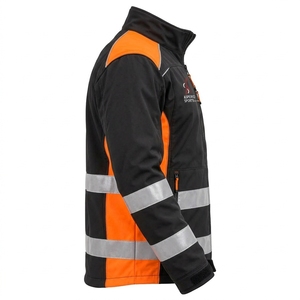 Chaqueta de Seguridad Reflectante de Alta Visibilidad, Ropa de Trabajo Resistente, Prenda Exterior Cómoda, Ligera y Funcional - Product Image 3