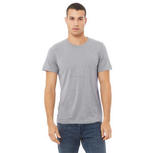 Camiseta Ligera de Cuello Redondo para Hombre, 100% Algodón, Tejido de Punto, Transpirable, Ropa Casual para el Día a Día - Product Image 1