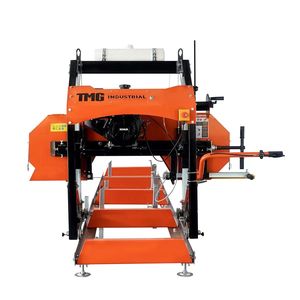 Segheria Forestale a Benzina 14HP, Portatile, Larghezza Lama 27'', Lunghezza Tronco 12FT, Lunghezza Banco di Taglio 14 1/2FT, TMG PSM27 - Product Image 4