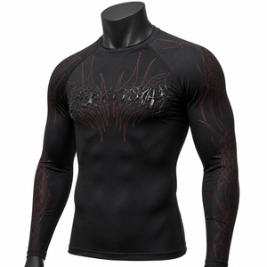 T-shirt de sport pour homme, tissu respirant et anti-humidité pour l'entraînement, la course à pied, la musculation et les activités quotidiennes - Product Image 4