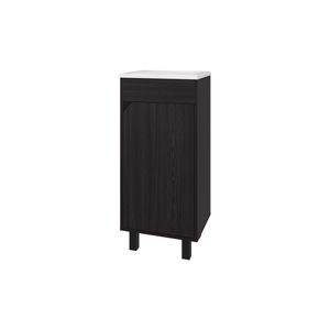 Mobile da Bagno FM FURNITURE in Quarzite Wengue con Lavabo Integrato e Rubinetto - Product Image 4