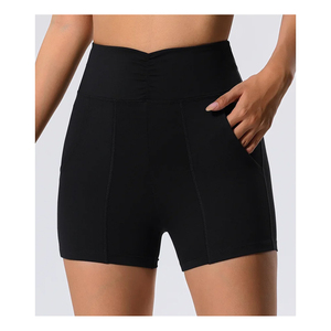 Shorts Deportivos para Mujer con Tecnología de Absorción de Sudor, Cintura en Forma de V, Hechos de Microfibra, Ideales para Escalar Escaleras - Product Image 4