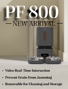 Nhà Máy Giá Đôi Bin Thức Ăn Vật Nuôi Dispenser Tự Động Với Video Bằng Giọng Nói Cho Ăn Và Theo Lịch Trình Hẹn Giờ Cho Mèo Và Chó - Product Image 2