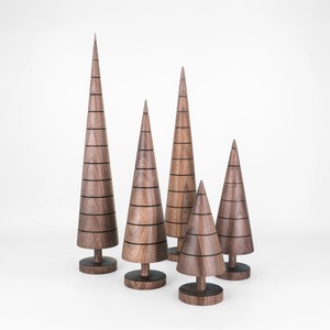 Décoration murale en bois pour arbre de Noël - Moderne, écologique, taille personnalisable pour bureau, appartement, maison, réception - Product Image 6