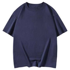 Camiseta de Hombre de Algodón 100% de Secado Rápido y Transpirable, Estilo Hip Hop, Color Sólido Estampado, Calidad Premium, Peso Pesado 200g, Precio Económico - Product Image 1