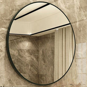 Miroirs muraux uniques décoratifs pour chambre à coucher, salon, entrée, couloir, miroirs dorés pour mur - Product Image 1