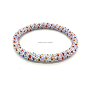 Handmade Beaded Stretch Charm Bracelet Colorful Seed Beads Luxury Unisex Jewelry Wholesale Custom Fashion Accessory Gift Trendy - Product Image 3