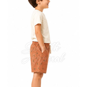 Shorts pour garçons, enfants, décontractés, légers, 100% coton, séchage rapide, design confortable, parfaits pour les jeux en plein air, les activités sportives, l'école - Product Image 5