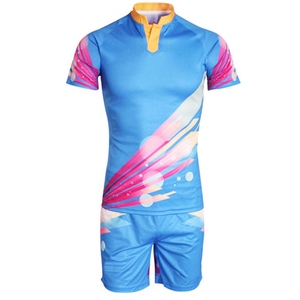 Maillot de rugby pour hommes de haute qualité, dernier design 2026, vêtements de sport par sublimation, style maillot de football américain, tenue d'équipe respirante - Product Image 1