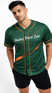 Maillot de baseball respirant sur mesure grande taille à manches courtes avec impression par sublimation de qualité supérieure pour collections de vêtements de sport - Product Image 2
