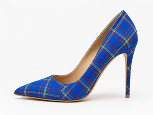Zapatos de Tacón Alto Elegantes con Diseño Personalizado para Mujer, Estilo Escocés Tartán, Ideales para Bodas, Proveedor Mayorista OEM - Product Image 3