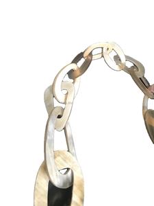 Collar de cuerno de joyería natural y elegante Cadena de moda en forma de cruz con perla Venta al por mayor Búfalo de calidad premium - Product Image 4