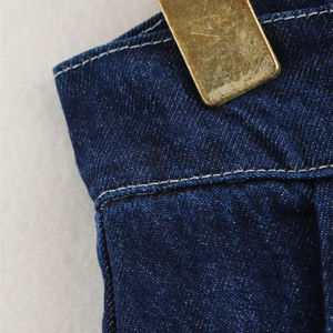 Conjunto de traje vaquero cómodo y personalizable de alta calidad, el más vendido, para mujer, corte ajustado, de verano, de secado rápido, 100% algodón - Product Image 5