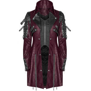 Chaqueta Larga de Cuero Estilo Gótico Steampunk para Hombre, Disfraz de Cosplay para Halloween 2026, Superventas - Product Image 2