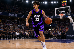 Conjunto de Uniforme de Baloncesto Personalizado con Tela de Primera Calidad, Uniforme de Baloncesto sin Mangas de Secado Rápido, Fabricante - Product Image 6