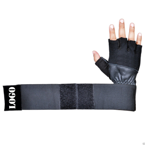 Premium Fitness Weightlifting <b>Gloves</b> with Adjustable Wrist Wraps for Strength Training and Heavy Lifting Exercises - Product Image 2